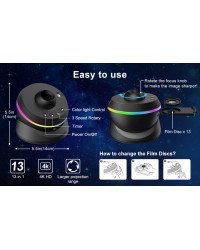 Projetor Espacial / Planetário 4K HD